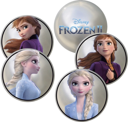 Disney ball with princess motif 10 cm (display 12 pcs)