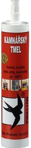 Krosnininkų glaistas 280 ml juodas Den Braven