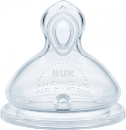 NUK First Choice+ Flow Control gertuvės antgalis 6+ mėn., 2 vnt.