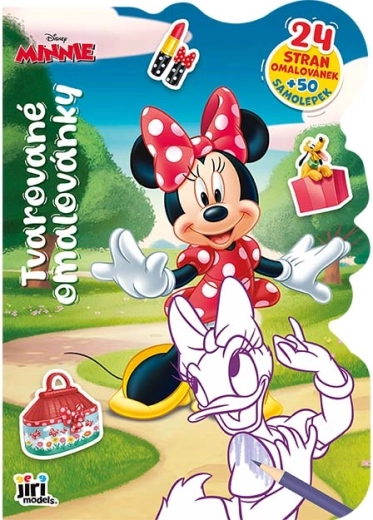 Formuotos Minnie spalvinimo knygelės