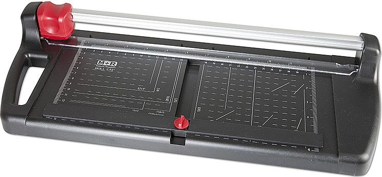 Rotacinė pjaustyklė M+R A4, plastikinė, juoda