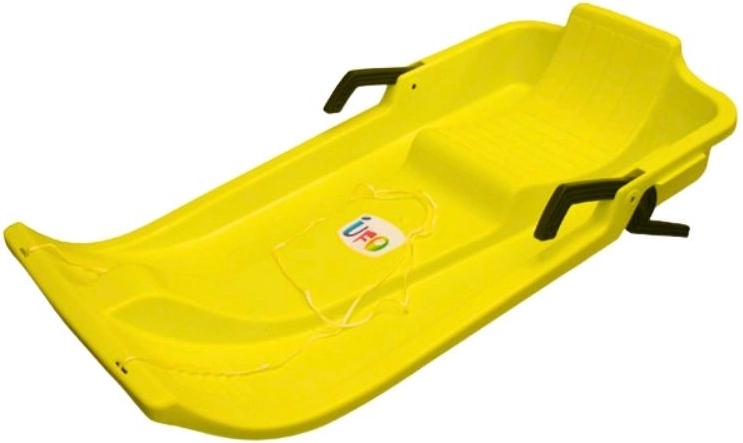 Children's UFO Sled Yellow