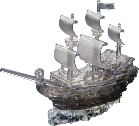 3D Crystal dėlionė Piratų laivas 101 detalė