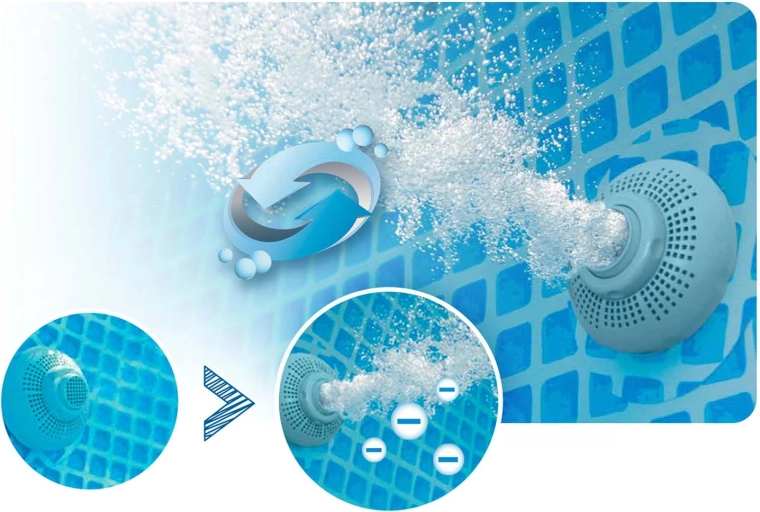 Hydro Aeration technologija krištolo skaidrumo vandeniui