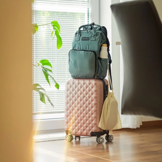 For the stroller and for travel – comfortable carrying
