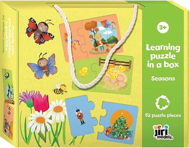 Puzzle for Preschoolers in a Box – Seasons