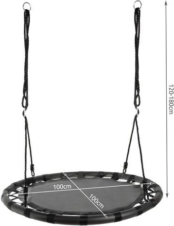 Didelis 100 cm skersmuo patogiam sėdėjimui