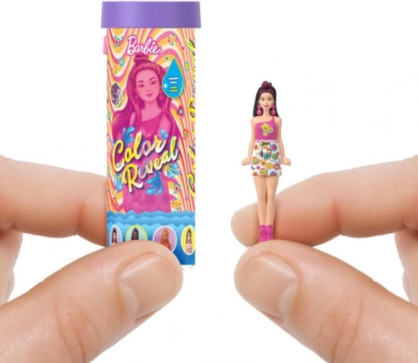 Mini lėlė BarbieLand Color Reveal