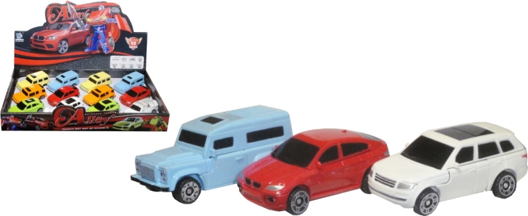 Automobilis robotas – plastikinis automobiliukas, virstantis robotu