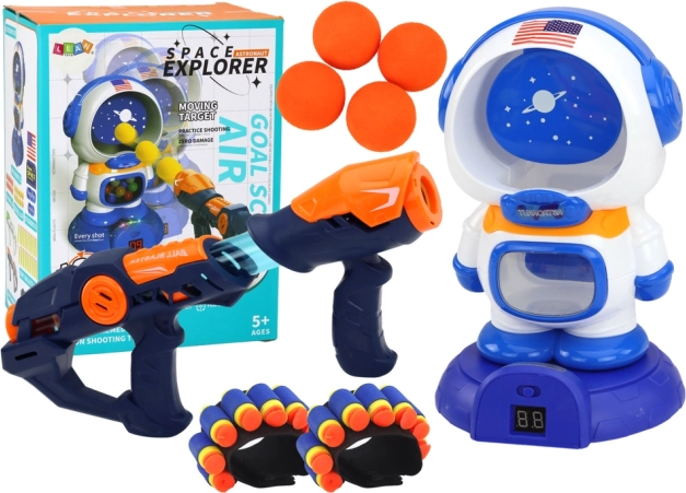 Skills Game Shooting At Astronaut