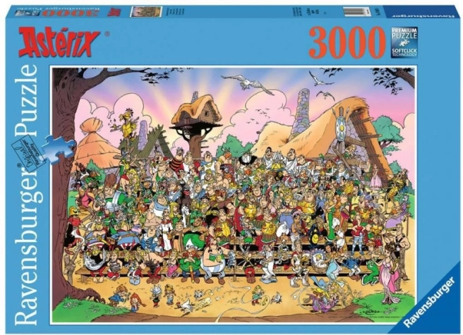 Ravensburger dėlionė „Asteriksas ir Obeliksas: Šeimos nuotrauka“ (3000 dalių)