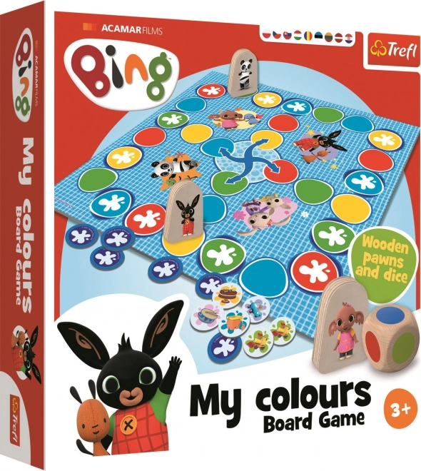Šeimos žaidimas vaikams „My Colours Bing“ iš „Trefl“