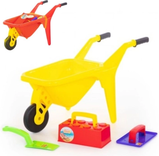 Kids’ Wheelbarrow with Sand Construction Set