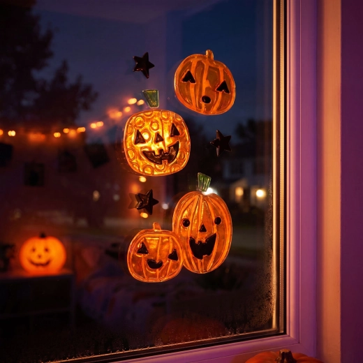 Halloween gel window stickers, 15 × 25 cm - 1 piece