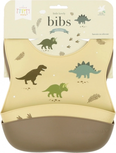 A Little Lovely Company set of silicone bibs for kids – Dinosaurs