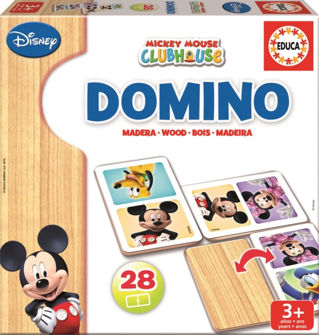 Medinis domino „Mickey“ ir „Minnie“