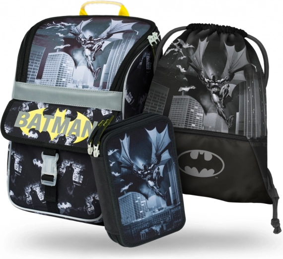 Mokyklinių reikmenų rinkinys Zippy Batman Dark City