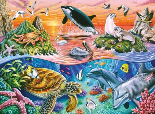 Dėlionė „Nuostabus vandenynas“ XXL nuo Ravensburger, 100 dalių