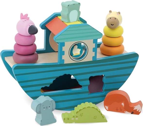 Vilac Wooden Motor Skills Boat