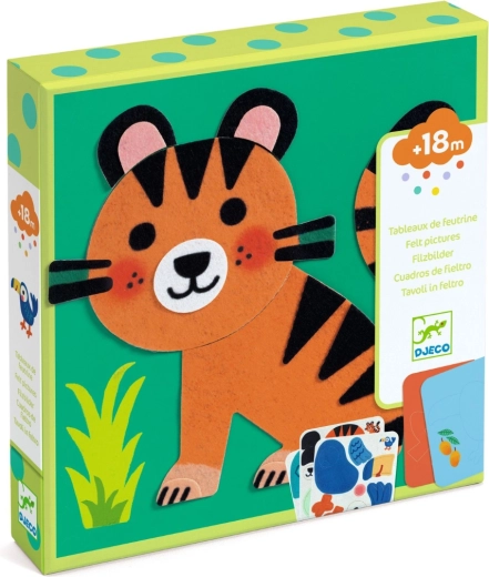 Djeco Creative Felt Animals Kit