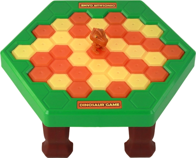 Įtemptas vikrumo iššūkis su dinozauru