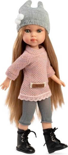 Guca Penelope realistic doll with a full-vinyl body, 34 cm