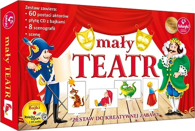 Žaidimas „Mažasis teatras“ – rinkinys vaikų teatrui