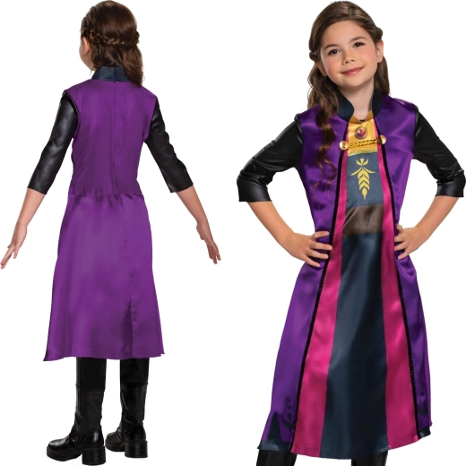 Mergaitės kostiumas Ana iš Disney Frozen 94–109 cm (3–4 metai)