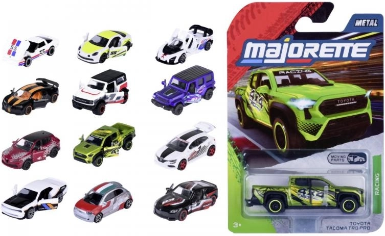 Metalinis lenktyninis automobilėlis Racing 1:64 su atidaromomis dalimis