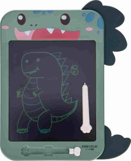 FreeON Free2Play magnetinė piešimo lentelė dinozauras – 1 vnt.
