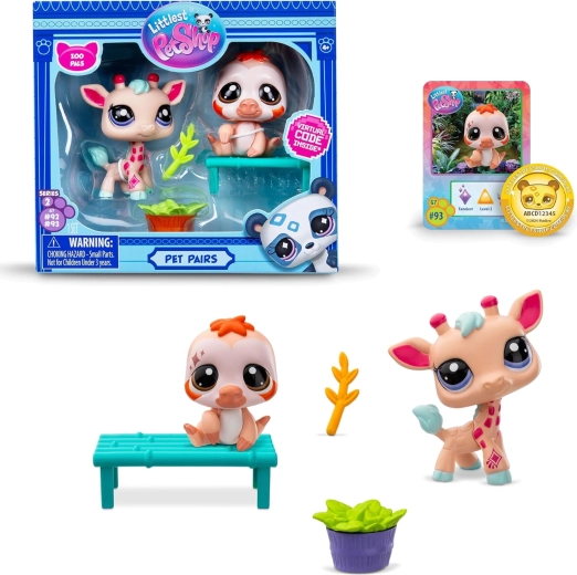 Hasbro Littlest Pet Shop Pet Zoo figūrėlių ir priedų rinkinys
