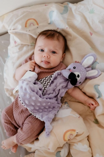 Raminanti minky su 3D taškeliais