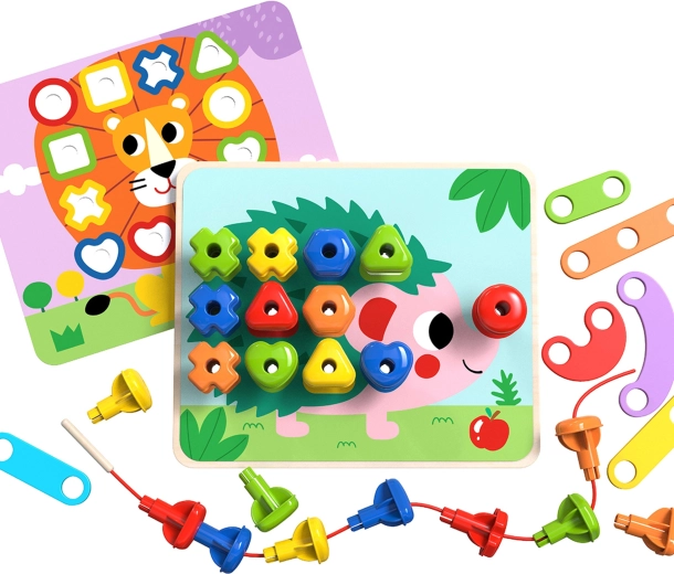 Threading and sorting shapes