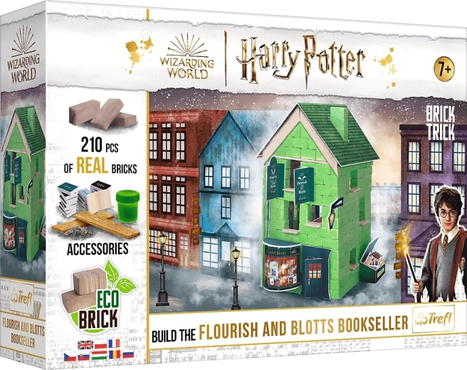 BRICK TRICK HARRY POTTER – Flourish and Blotts Bookstore, 210 pieces