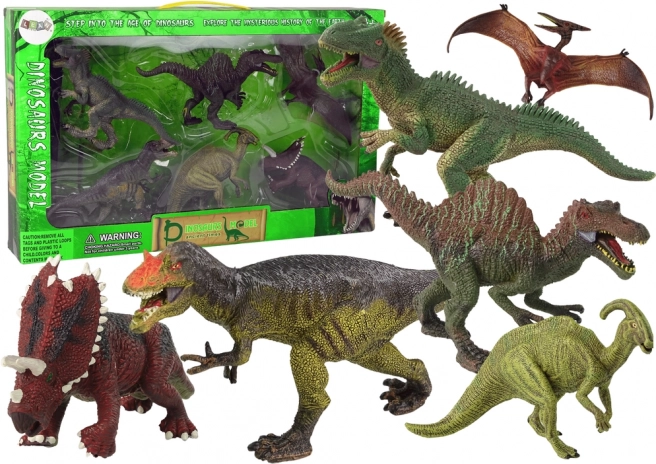 Dinozaurų rinkinys – 6 didelės figūrėlės