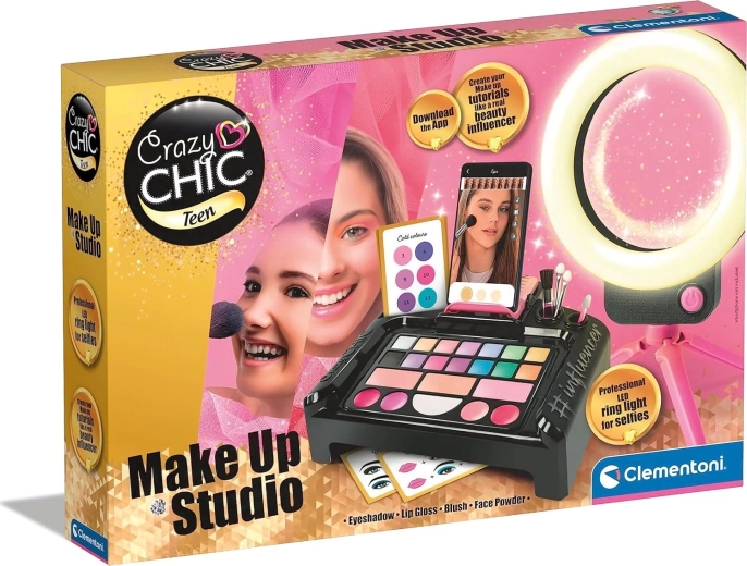 Crazy Chic makiažo studija su LED šviesa