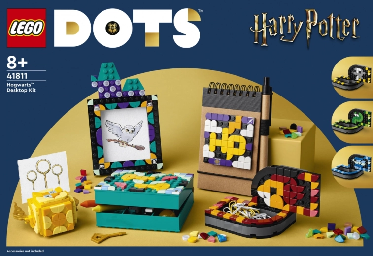 LEGO® DOTS 41811 Stalo priedai – Hogvartsas