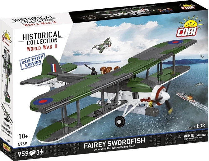 COBI konstruktorius Fairey Swordfish Executive Edition – 959 detalės