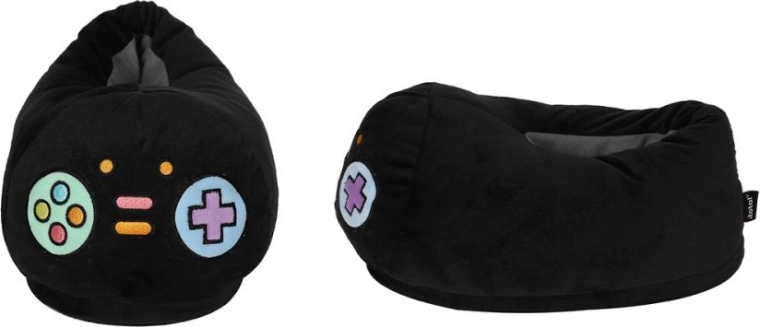 Plush slippers let's play