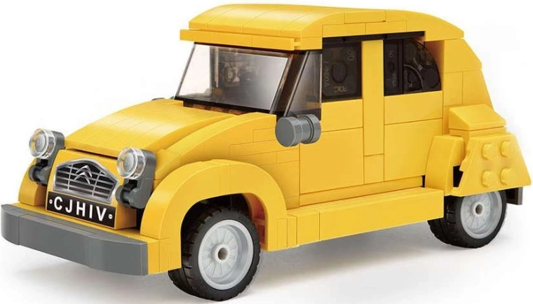 Klasikinis Citroen 2CV masteliu 1:24