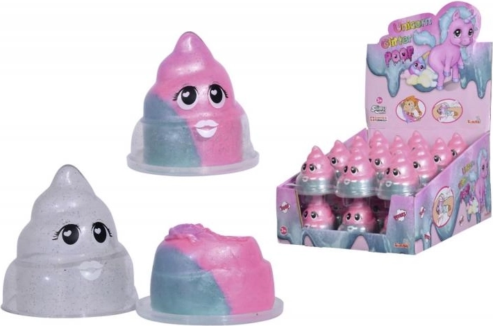 Slimy Unicorn bezdantis slimas indelyje 80 g