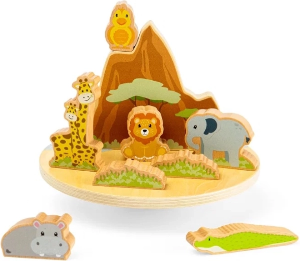 Bigjigs Toys Wooden Jungle Balancing Game