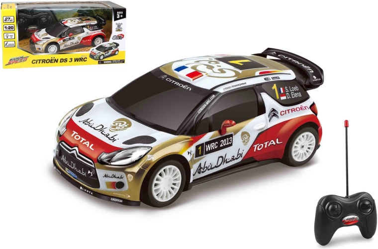 Nuotoliniu būdu valdomas automobilis Citroën DS 3 WRC 1:20
