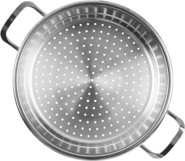 Perforuotas dugnas tolygiai garų cirkuliacijai