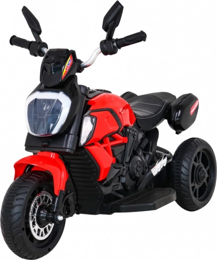 Vaikiškas elektrinis motociklas Fast Tourist – Raudona