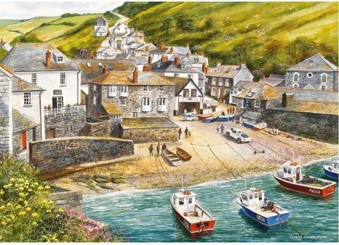 Gibsons Puzzle Port Isaac Harbour, Cornwall – 500 Pieces