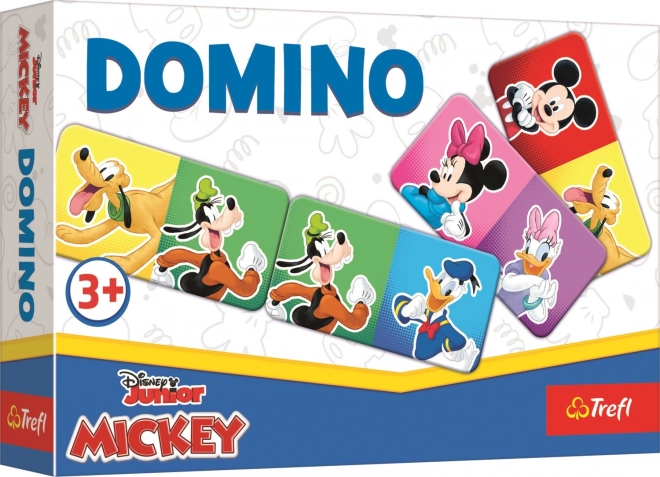 Popierinis domino Mickey Mouse ir draugai