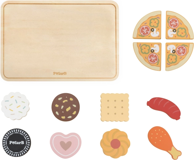 12 dalių mediniai priedai