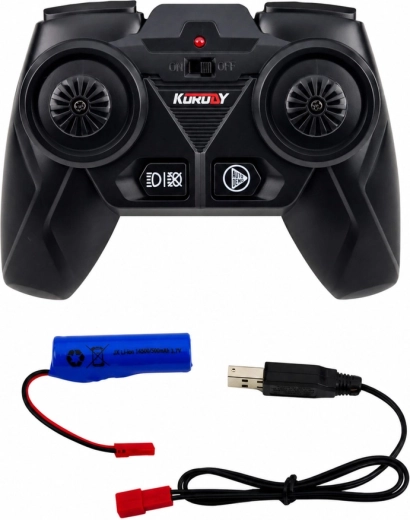 2.4 GHz remote control and smooth driving