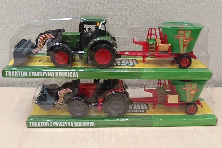 Tractor with Agricultural Implement